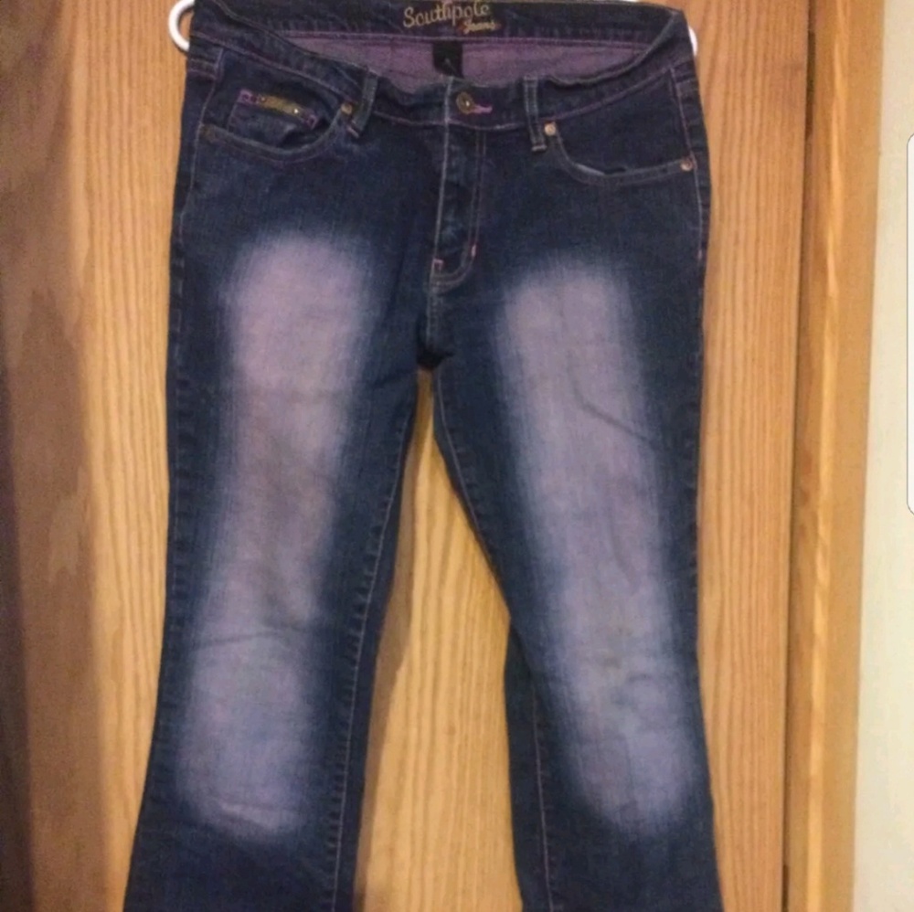 South Pole Size 9 Jeans Pinkish Blue